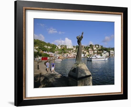 Carenage Harbour, St. George's, Grenada, Windward Islands, West Indies, Caribbean, Central America-Gavin Hellier-Framed Photographic Print