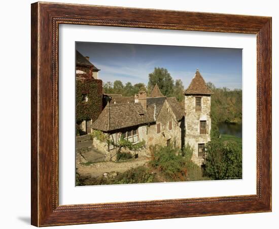 Carennac, Dordogne, Aquitaine, France-Michael Busselle-Framed Photographic Print