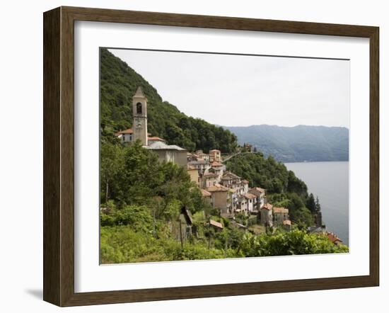 Careno, Lake Como, Lombardy, Italian Lakes, Italy, Europe-Angelo Cavalli-Framed Photographic Print