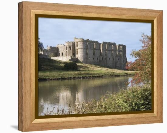 Carew Castle, Built in the 12th Century and Abandoned in 1690, Pembrokeshire, Wales-Sheila Terry-Framed Premier Image Canvas