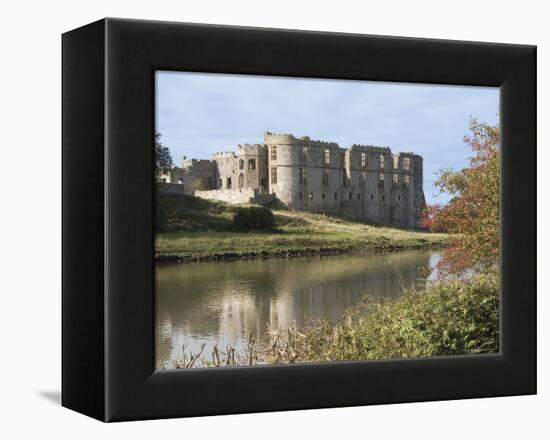 Carew Castle, Built in the 12th Century and Abandoned in 1690, Pembrokeshire, Wales-Sheila Terry-Framed Premier Image Canvas