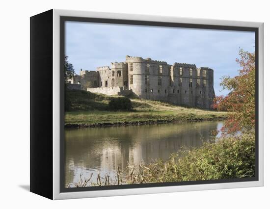 Carew Castle, Built in the 12th Century and Abandoned in 1690, Pembrokeshire, Wales-Sheila Terry-Framed Premier Image Canvas