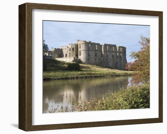 Carew Castle, Built in the 12th Century and Abandoned in 1690, Pembrokeshire, Wales-Sheila Terry-Framed Photographic Print