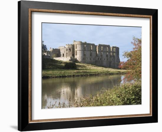 Carew Castle, Built in the 12th Century and Abandoned in 1690, Pembrokeshire, Wales-Sheila Terry-Framed Photographic Print