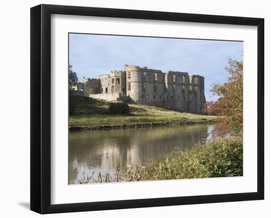 Carew Castle, Built in the 12th Century and Abandoned in 1690, Pembrokeshire, Wales-Sheila Terry-Framed Photographic Print