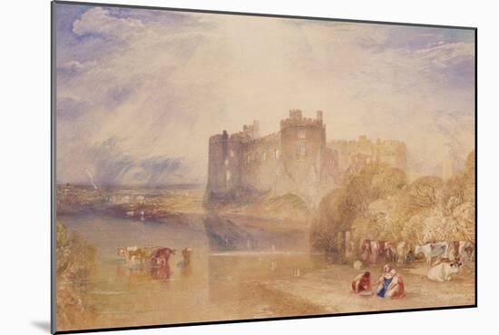 Carew Castle, Pembroke, C.1832-J. M. W. Turner-Mounted Giclee Print