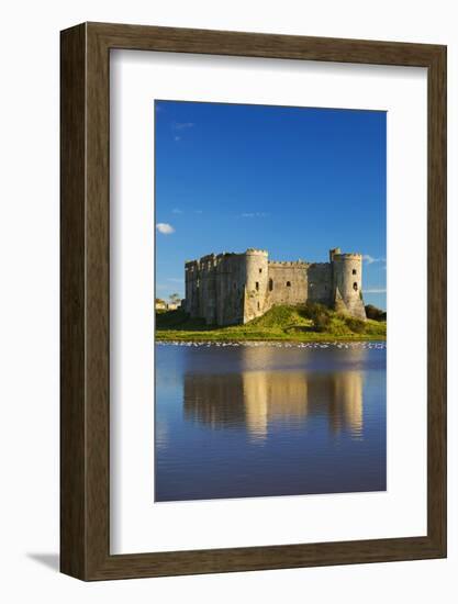 Carew Castle, Pembrokeshire, West Wales, Wales, United Kingdom, Europe-Billy Stock-Framed Photographic Print