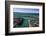 Cargo Ship in Napier Port, Hawkes Bay Region, North Island, New Zealand, Pacific-Matthew Williams-Ellis-Framed Photographic Print