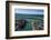 Cargo Ship in Napier Port, Hawkes Bay Region, North Island, New Zealand, Pacific-Matthew Williams-Ellis-Framed Photographic Print