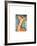 Cariatide, c.1913-14-Amedeo Modigliani-Framed Serigraph