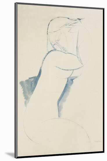 Cariatide-Amedeo Modigliani-Mounted Premium Giclee Print