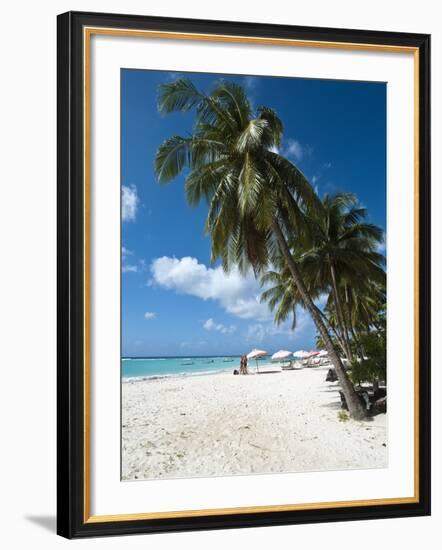 Carib Beach, Barbados, Windward Islands, West Indies, Caribbean, Central America-Michael DeFreitas-Framed Photographic Print