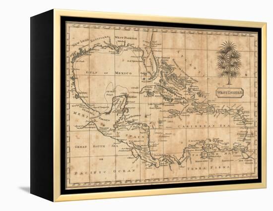 Caribbean, 1806-Andrew Arrowsmith-Framed Stretched Canvas