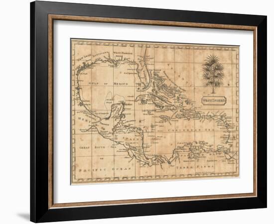 Caribbean, 1806-Andrew Arrowsmith-Framed Art Print