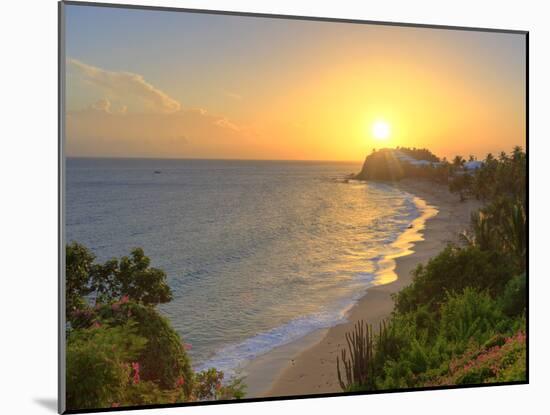 Caribbean, Antigua and Barbuda, Curtain Bluff Beach-Michele Falzone-Mounted Photographic Print