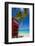 Caribbean, Antigua, Dickinson Bay, Dickinson Bay Beach, Red British Telephone Box-Alan Copson-Framed Photographic Print