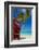 Caribbean, Antigua, Dickinson Bay, Dickinson Bay Beach, Red British Telephone Box-Alan Copson-Framed Photographic Print