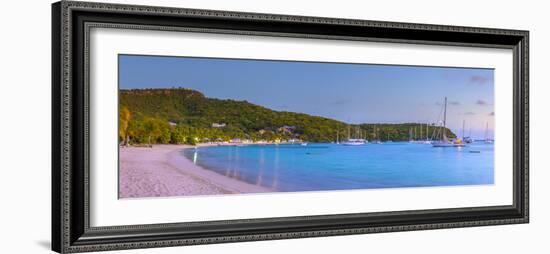 Caribbean, Antigua, Freeman's Bay, Galleon Beach at Dusk-Alan Copson-Framed Photographic Print