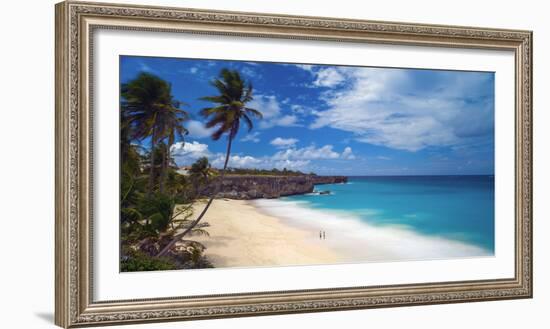 Caribbean, Barbados, Bottom Bay, Bottom Bay Beach-Alan Copson-Framed Photographic Print