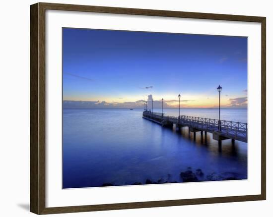 Caribbean, Barbados, Speighstown, Boat Jetty-Michele Falzone-Framed Photographic Print