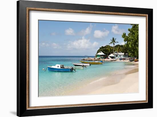 Caribbean Boats I-Karyn Millet-Framed Photo