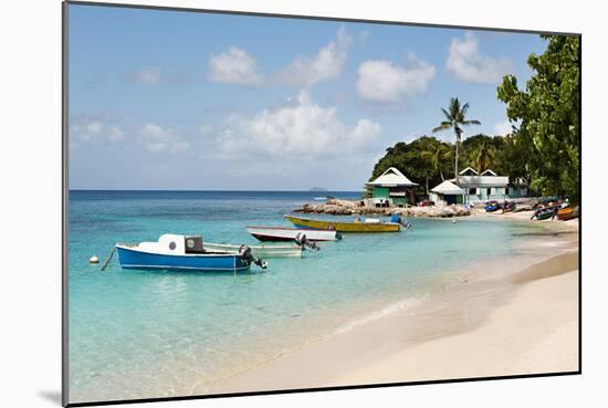 Caribbean Boats I-Karyn Millet-Mounted Photo