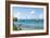 Caribbean Boats II-Karyn Millet-Framed Photo