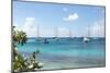 Caribbean Boats II-Karyn Millet-Mounted Photo