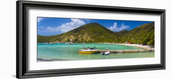 Caribbean, British Virgin Islands, Jost Van Dyke, Great Harbour-Alan Copson-Framed Photographic Print