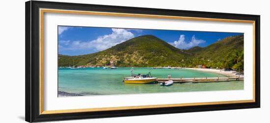 Caribbean, British Virgin Islands, Jost Van Dyke, Great Harbour-Alan Copson-Framed Photographic Print