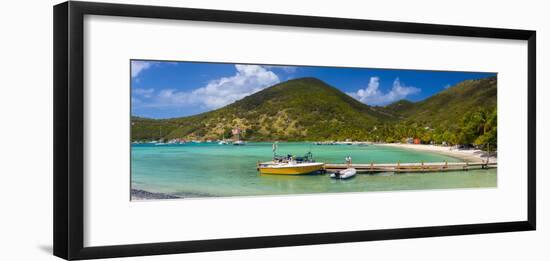 Caribbean, British Virgin Islands, Jost Van Dyke, Great Harbour-Alan Copson-Framed Photographic Print