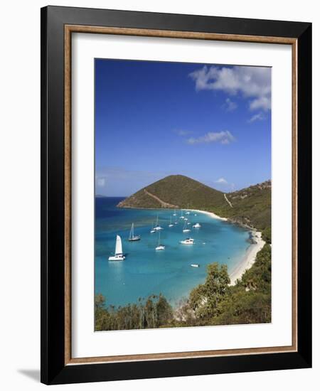 Caribbean, British Virgin Islands, Jost Van Dyke, White Bay-Michele Falzone-Framed Photographic Print