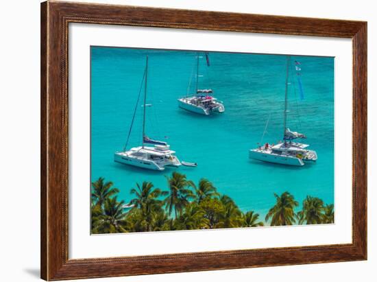 Caribbean, British Virgin Islands, Jost Van Dyke, White Bay-Alan Copson-Framed Photographic Print