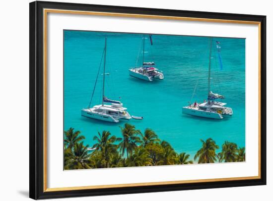 Caribbean, British Virgin Islands, Jost Van Dyke, White Bay-Alan Copson-Framed Photographic Print