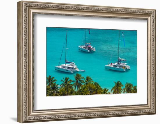 Caribbean, British Virgin Islands, Jost Van Dyke, White Bay-Alan Copson-Framed Photographic Print
