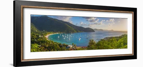 Caribbean, British Virgin Islands, Tortola, Cane Garden Bay-Alan Copson-Framed Photographic Print