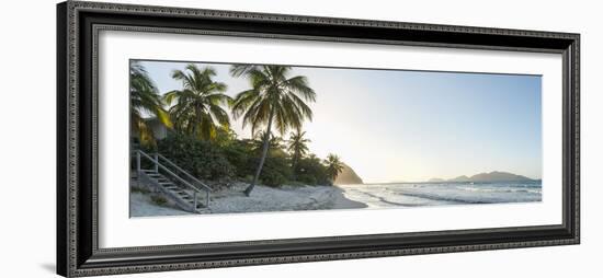 Caribbean, British Virgin Islands, Tortola, Long Bay, Long Bay Beach-Alan Copson-Framed Photographic Print