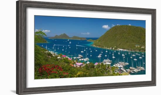 Caribbean, British Virgin Islands, Tortola, Sopers Hole-Alan Copson-Framed Photographic Print