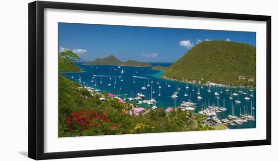 Caribbean, British Virgin Islands, Tortola, Sopers Hole-Alan Copson-Framed Photographic Print