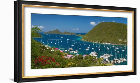 Caribbean, British Virgin Islands, Tortola, Sopers Hole-Alan Copson-Framed Photographic Print