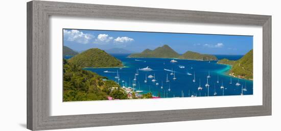 Caribbean, British Virgin Islands, Tortola, Sopers Hole-Alan Copson-Framed Photographic Print