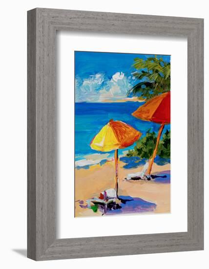 Caribbean Coast-Jane Slivka-Framed Photographic Print