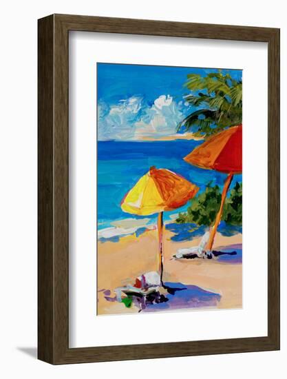 Caribbean Coast-Jane Slivka-Framed Photographic Print