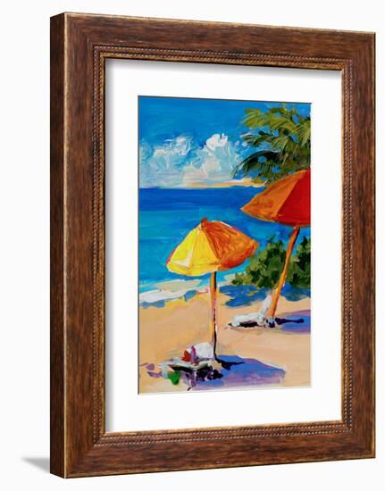 Caribbean Coast-Jane Slivka-Framed Photographic Print