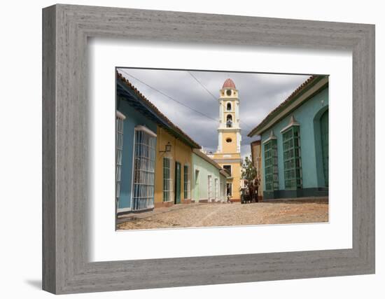 Caribbean, Cuba, Trinidad. Spanish Colonial Architecture-Emily Wilson-Framed Photographic Print