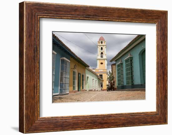 Caribbean, Cuba, Trinidad. Spanish Colonial Architecture-Emily Wilson-Framed Photographic Print