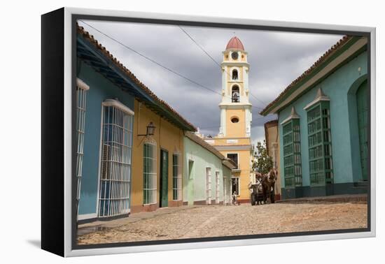 Caribbean, Cuba, Trinidad. Spanish Colonial Architecture-Emily Wilson-Framed Premier Image Canvas