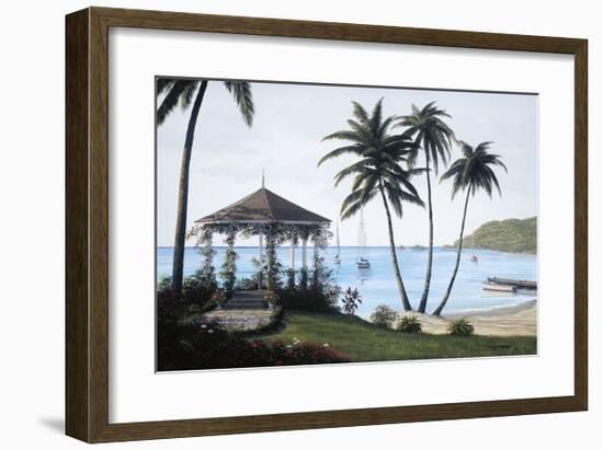Caribbean Dreams-Bill Saunders-Framed Giclee Print