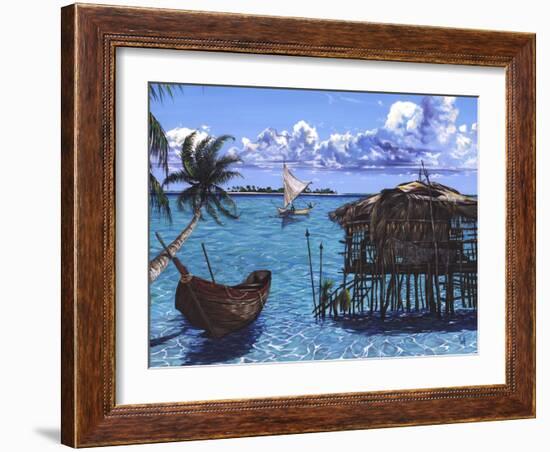 Caribbean Dreams-Scott Westmoreland-Framed Art Print