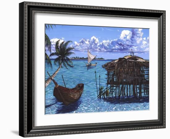 Caribbean Dreams-Scott Westmoreland-Framed Art Print